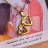 Relicario Corazon Mini Bordes Labrado Acero + Envío Gratis - Imagen 2