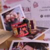 Llavero Rollo de Fotos - Historia de Amor/ San Valentin + Envío Gratis