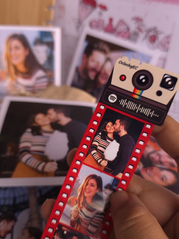Llavero Rollo de Fotos - Historia de Amor/ San Valentin + Envío Gratis - Imagen 2
