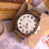 Reloj para Caballero Acero con muesca Dorado/Plateado