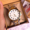 Reloj para Caballero Acero con muesca Dorado/Plateado - Imagen 2