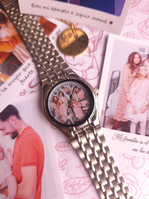 Reloj de Acero Inoxidable Fino para Dama - Imagen 2