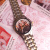 Reloj de Acero Inoxidable Fino para Dama Plateado/Dorado - Imagen 2