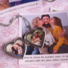 Relicario Corazón Llano Plateado + Grabado + Envío Gratis - Imagen 2