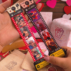 Pareja de LLavero Rollo Fotográfico – San Valentín + Envío Gratis