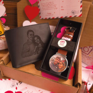 Combo: Billetera + Reloj Personalizado + Envío Gratis