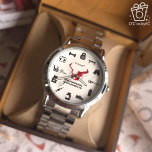 Reloj Acero Redondo RM045