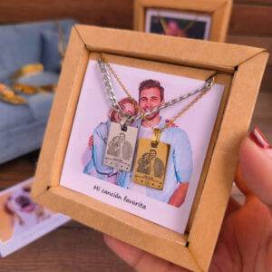 Pareja de Cadenas Cuadradas + Envío Gratis