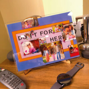 Cuadro «Hazlo Por Ella/ Do it for Her» – Personalizado