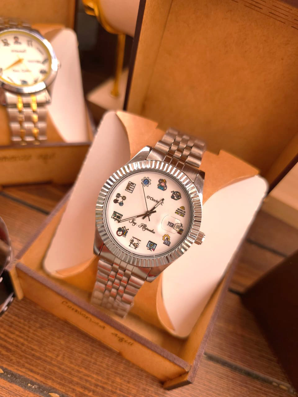 Reloj Para Caballero Acero RM055