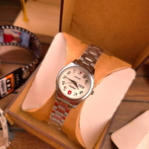 Reloj Dama Acero Plateado – RM057