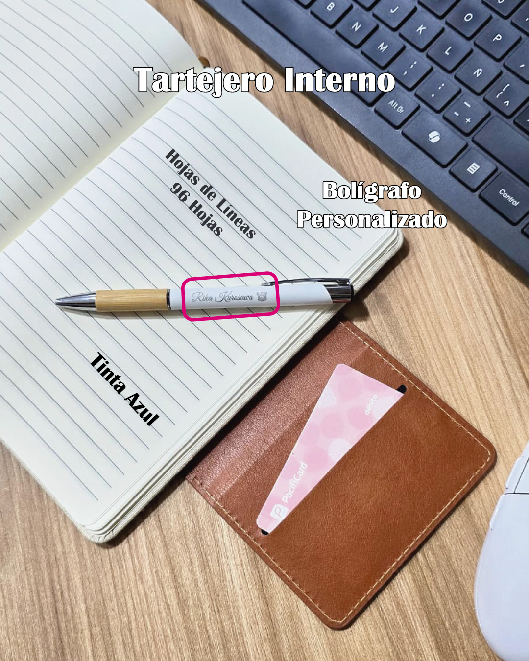 Agenda Personalizada Urban 2 + Bolígrafo Personalizado + Envío Gratis - Imagen 3