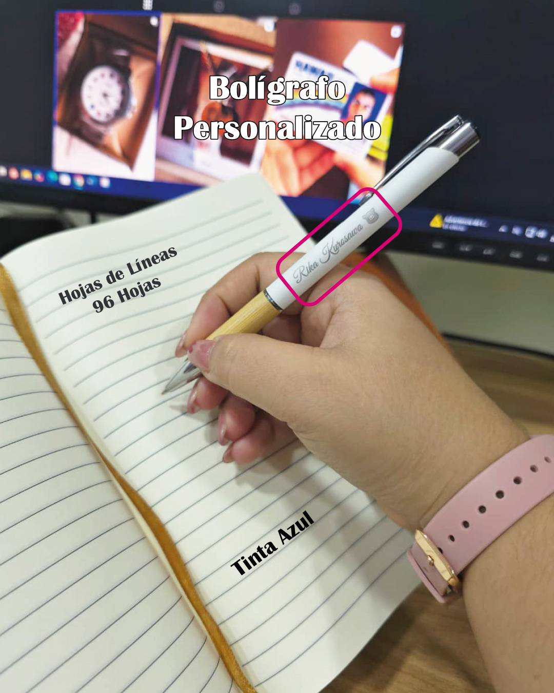 Agenda Personalizada Urban 2 + Bolígrafo Personalizado + Envío Gratis - Imagen 4